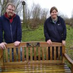 Andy Burton’s Anniversary sees Memorial Bench installed